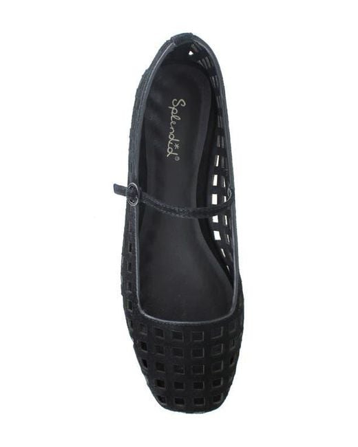 Splendid Black Ruth Mary Jane Flat