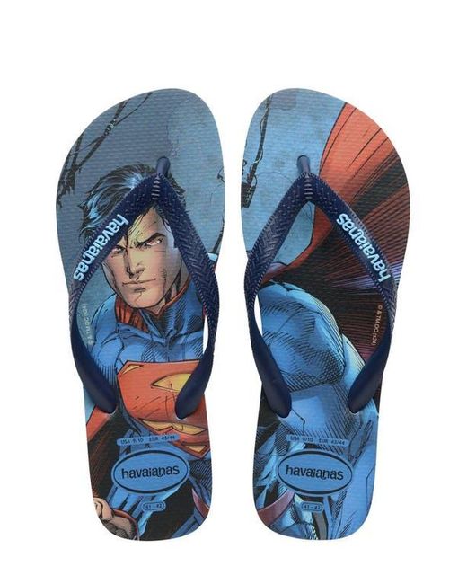 Havaianas Blue X Dc Comics Top Heroes Flip Flop for men