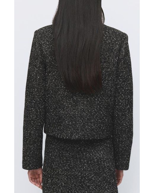 Mango Black Fleck Jacket