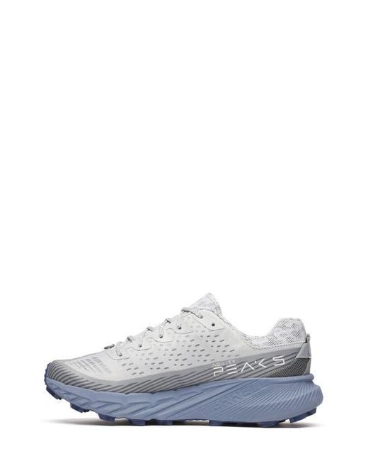 Merrell Blue Agility Peak 5 Running Shoe for men