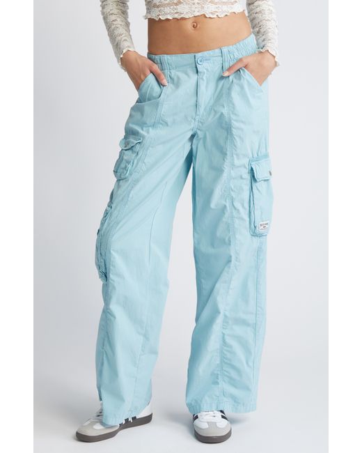 BDG Blue Y2k Cotton Cargo Pants