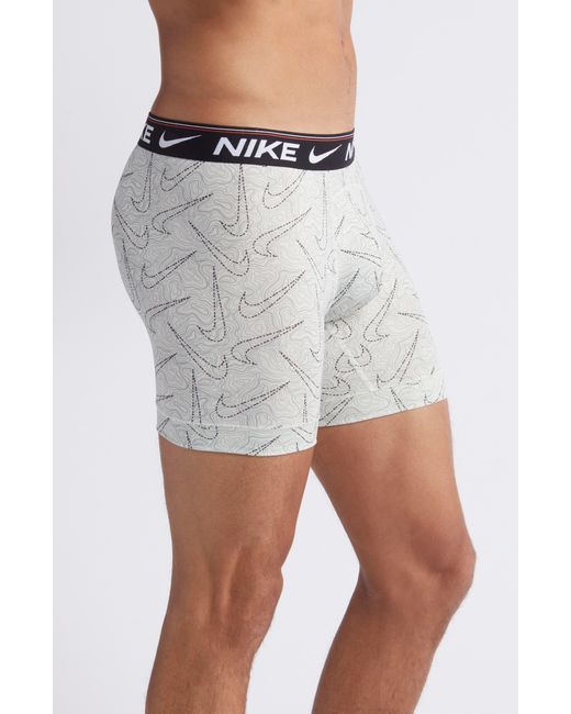 Nike White Dri-fit Ultra Comfort 3-pack Boxer Briefs for men