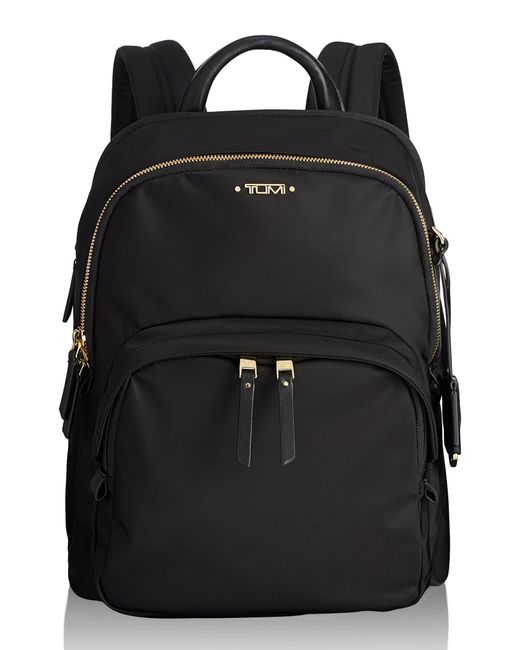 Tumi Black Voyageur Dori Nylon Backpack