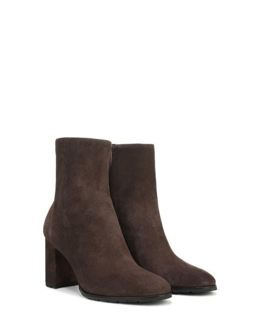 Vince Brown Elora Lugged Plain Toe Bootie