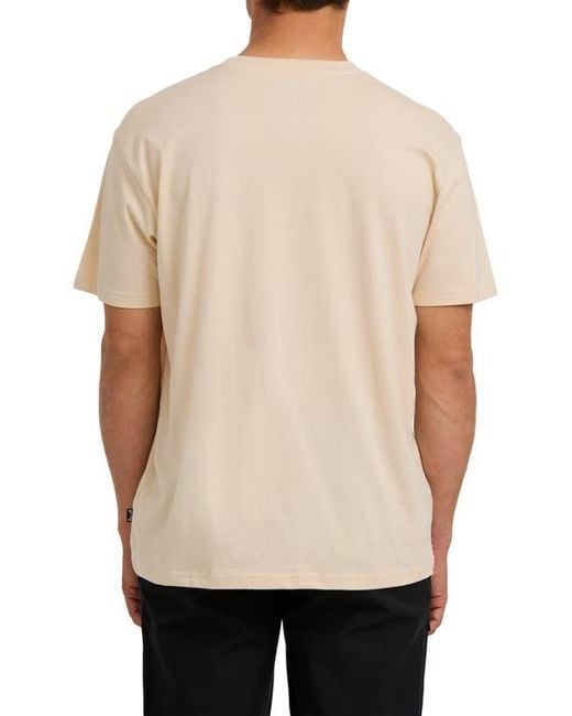 Billabong Natural Up The Point Adventure Division Organic Cotton Graphic T-Shirt for men