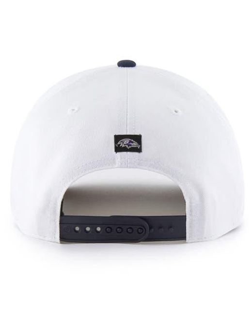 '47 Blue Baltimore Ravens Patriotic Overhand Hitch Adjustable Hat for men