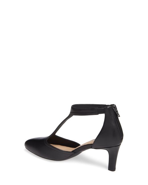 clarks sheer lily leather pumps
