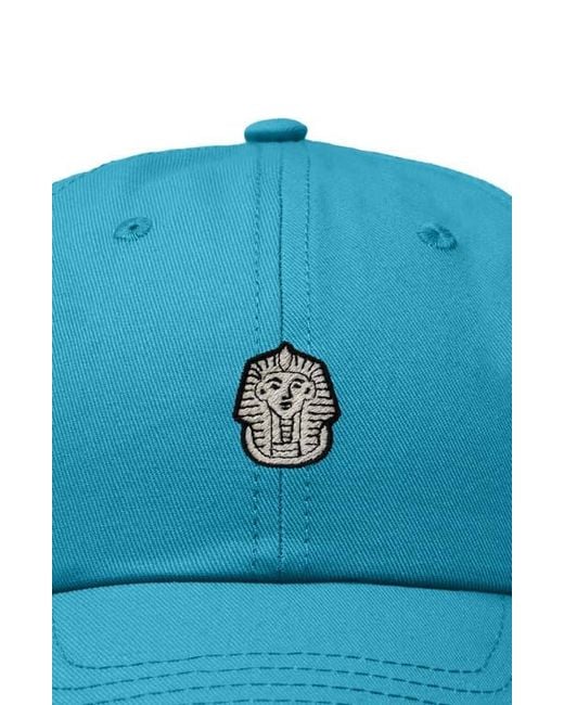 Alix Blue Pharaoh Dad Cap for men