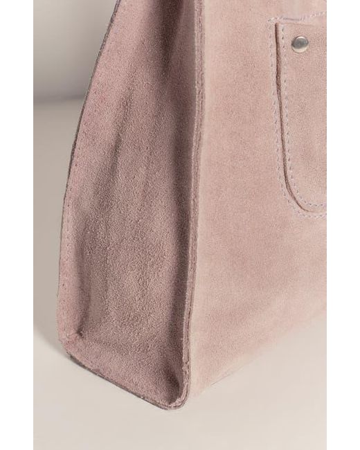 Free People Brown Soho Stud Suede Shoulder Bag