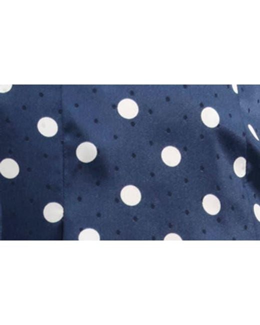 For Love Lemons Women's Blue Holland Lace Cutout Minidress