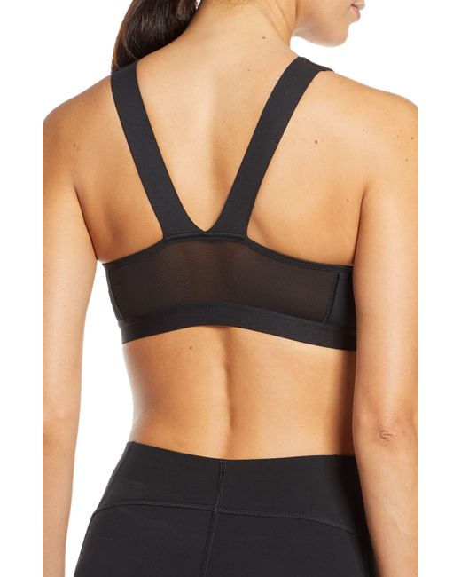 Spanx Spanx Medium Impact Sports Bra in Black Lyst