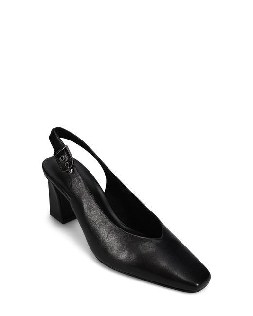 Vaneli Black Faylyn Slingback Pump