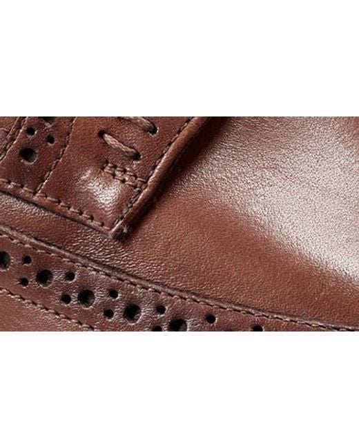 Rockport Brown Fallo Wingtip Derby for men