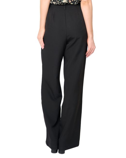 Gibsonlook Black Lindsey High Waist Stretch Twill Stovepipe Pants
