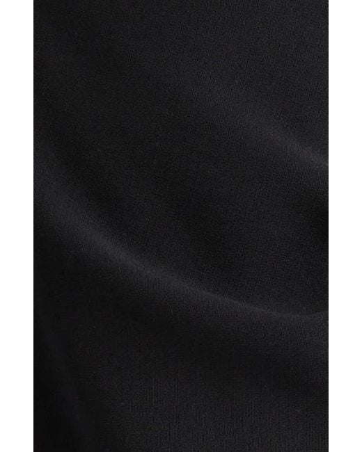 Cinq À Sept Black Lilas Tie Front Flare Leg Pants