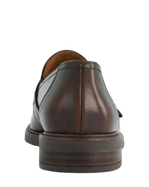 Paul Green Brown Caspian Two Buckle Leather Loafer