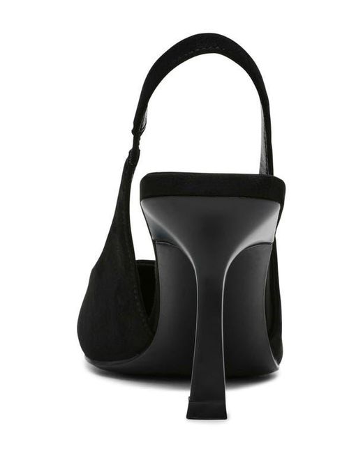 Anne Klein Black Itzy Pointed Toe Slingback Pump