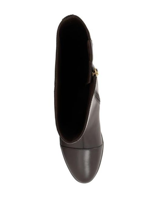 Trotters Black Alexis Cap Toe Knee High Boot