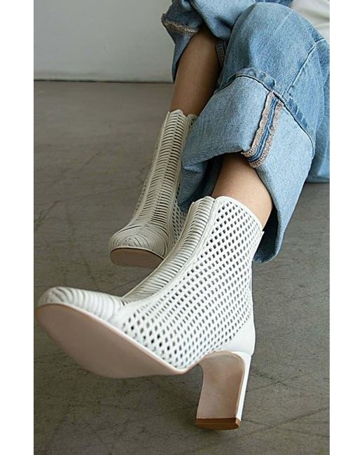 Daniella Shevel White Isabella Bootie