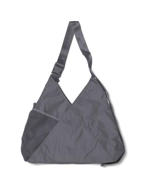 BABOON TO THE MOON Gray Triangle Tote 18L