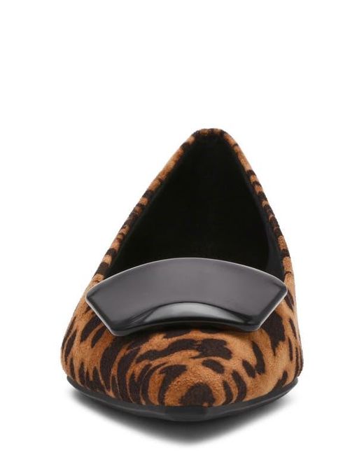 Anne Klein Black Crawford Pointed Toe Flat