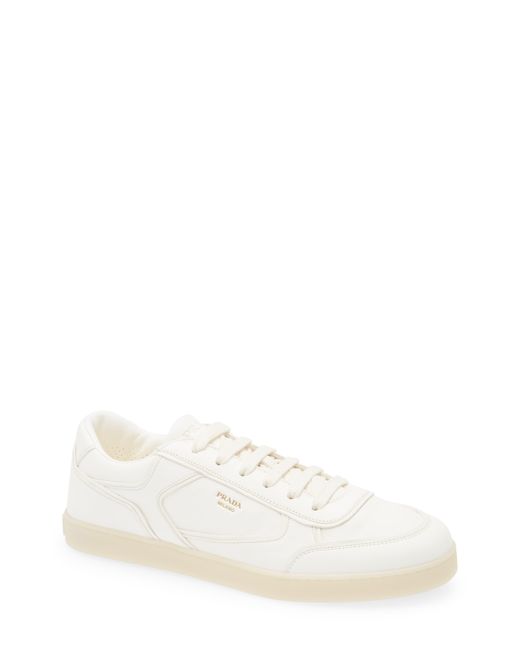 Prada White Lane Sneaker for men