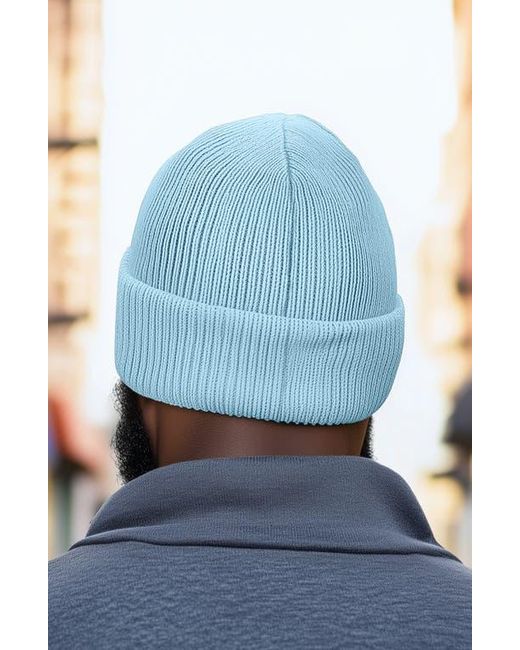 Alix Blue Pigeon Beanie Cap for men