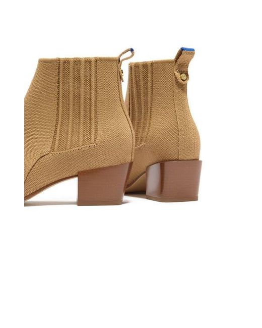 Rothy's White The Western Bootie