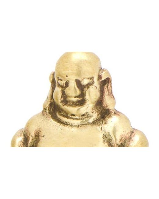Cufflinks Inc. Metallic Smiling Buddha Cuff Links for men