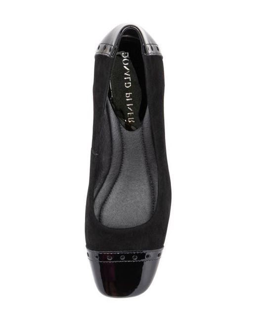 Donald J Pliner Black Cap Toe Pump