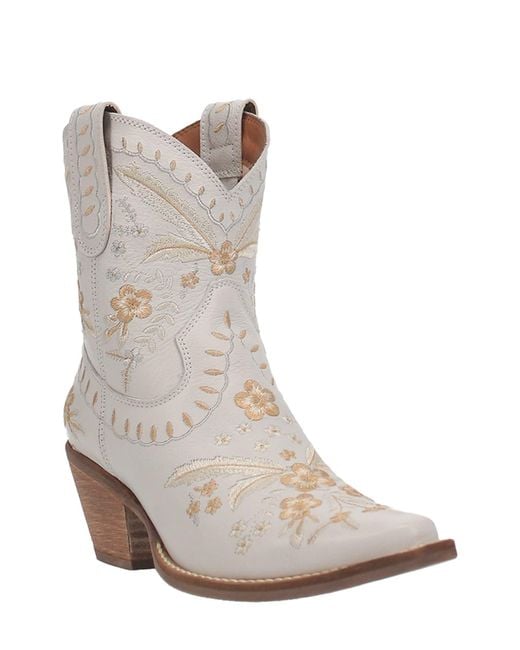 Dingo Natural Primrose Western Boot