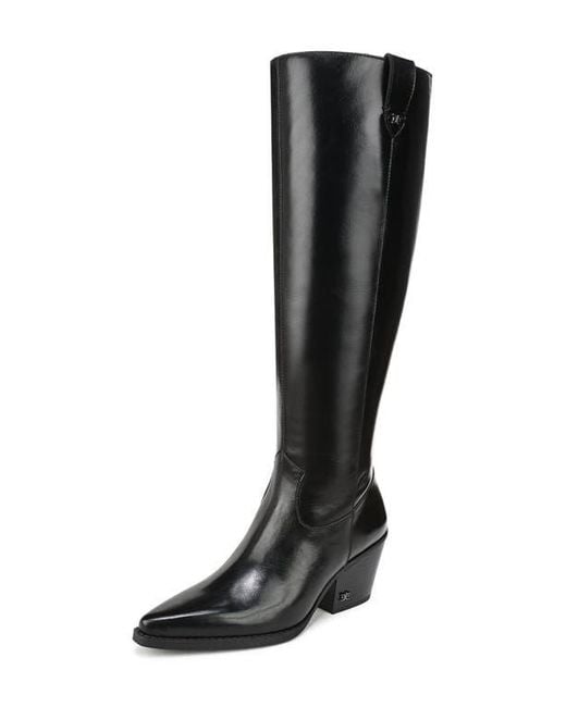 Sam Edelman Black Woods Knee High Boot