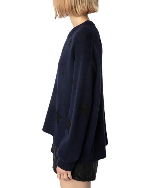 Zadig&Voltaire Markuz Cashmere Sweater Ecru