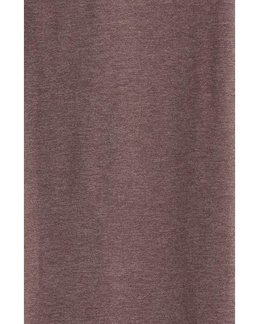 Zella Purple Restore Soft Long Sleeve Relaxed T-Shirt