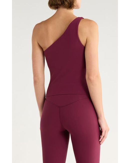 Spanx Purple Bare Essentials One Shoulder Tank