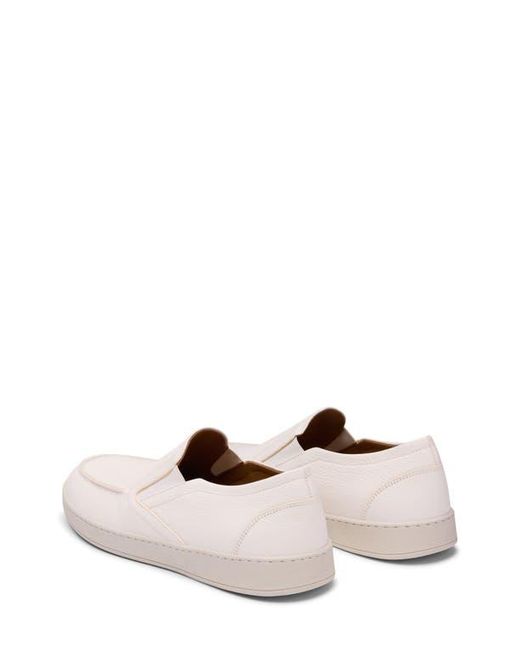 Stuart Weitzman White Dwight Loafer for men
