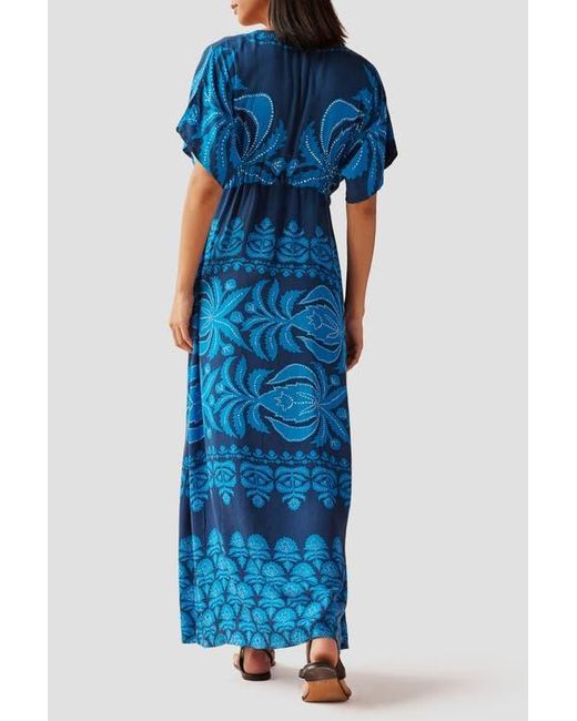 Omika Blue Pia Caftan