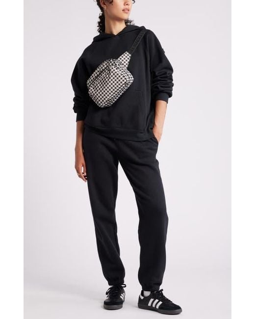 BP. Black Fleece Detail Oversize Raglan Hoodie