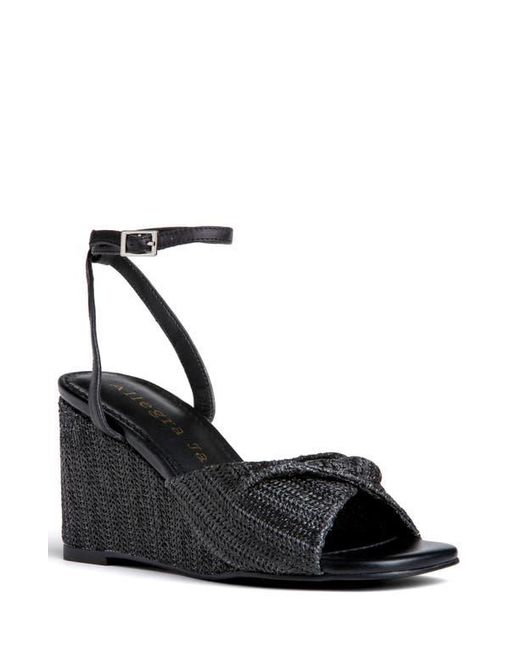 Summer Platform Sandals Ladies Outdoor Crystal Square Buckles Sand Color Raffia Wedge Sandal for Women