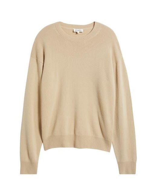 FRAME Blue Lightweight Cashmere Crewneck Sweater for men