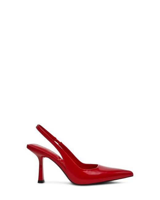Anne Klein Red Itzy Pointed Toe Slingback Pump
