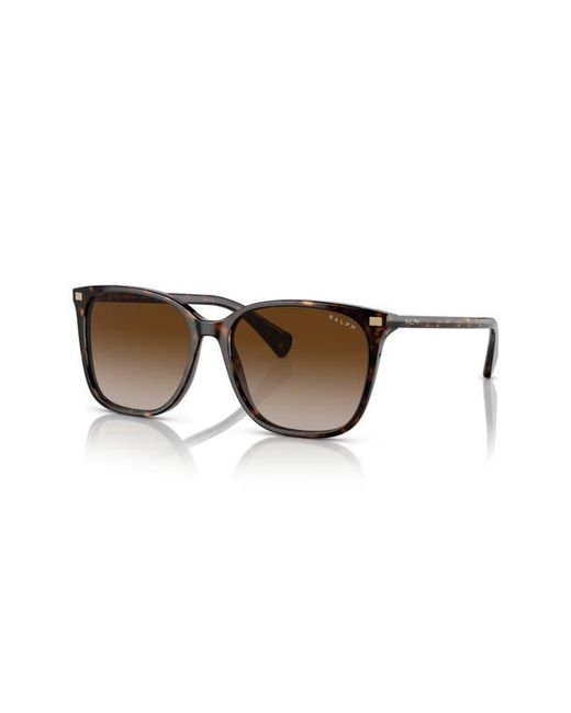 Ralph Brown 56Mm Gradient Square Sunglasses