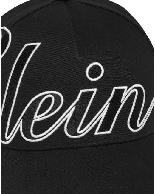 Philipp Plein Black Baseball Cap