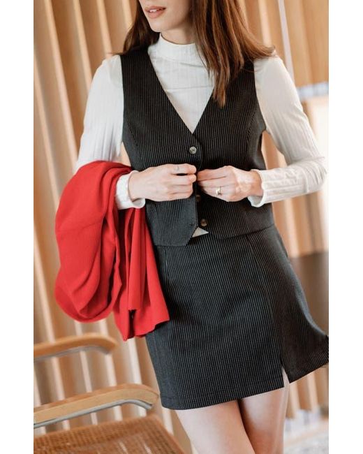 Whimsy and Row Black Bowie Vest