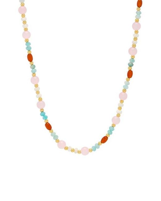 Estella Bartlett Metallic Mix Pastel & Beaded Necklace