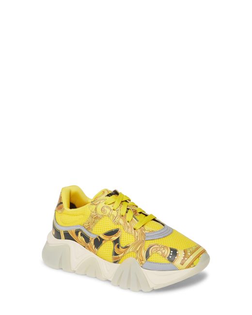 Versace Yellow Squalo Sneakers