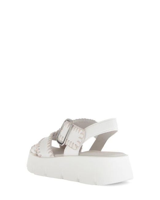 Gabor Metallic Platform Wedge Sandal