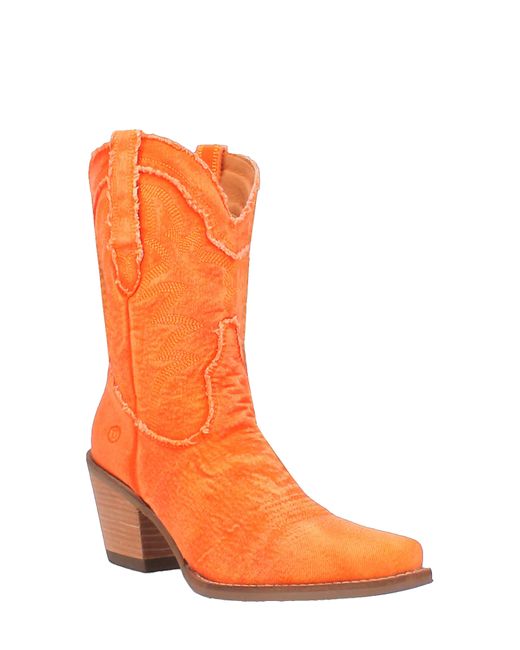 Dingo Orange Y'all Need Dolly Western Boot