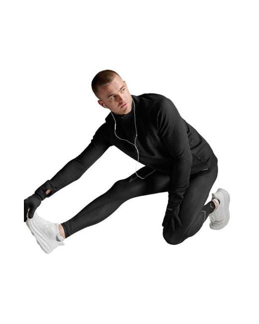 2xu Black Ignition Haptic 1/4 Zip for men