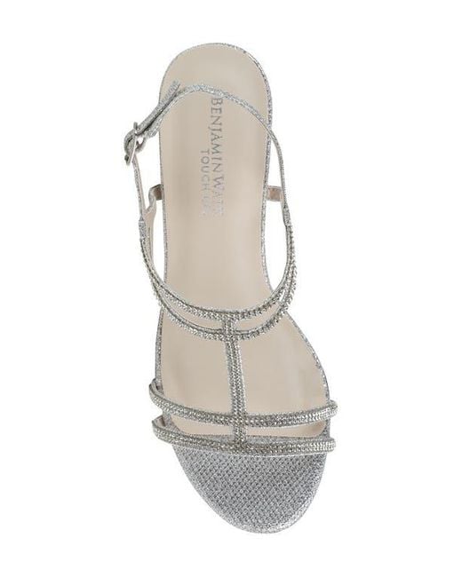 Touch Ups White Sam Ankle Strap Sandal